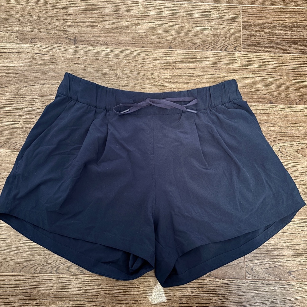 lululemon athletica Women's Navy Athletic Drawstring Shorts